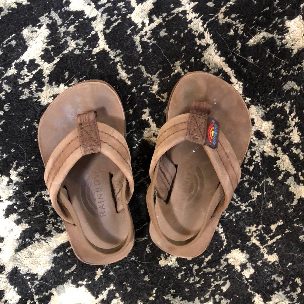 Rainbow sandals